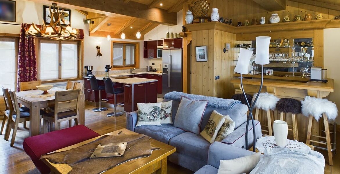 Luxe appartement à Courchevel 1850, ski appartement 