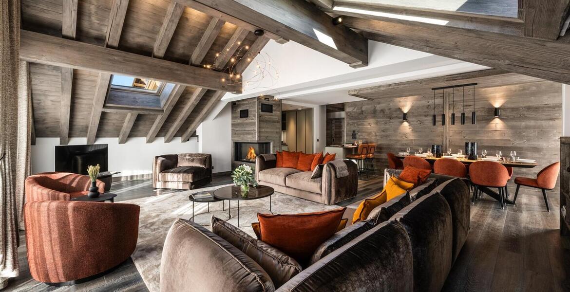 L'appartement duplex à Meribel