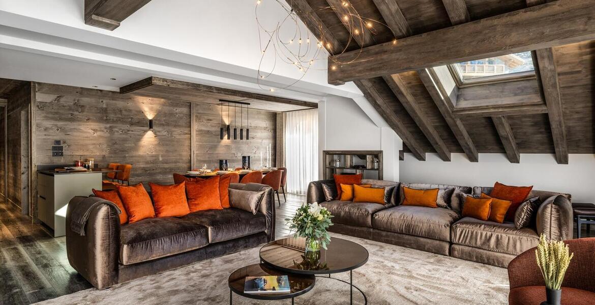 L'appartement duplex à Meribel