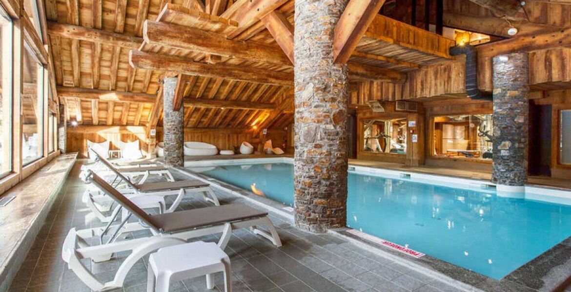 Appartement dans résidence avec piscine à Méribel