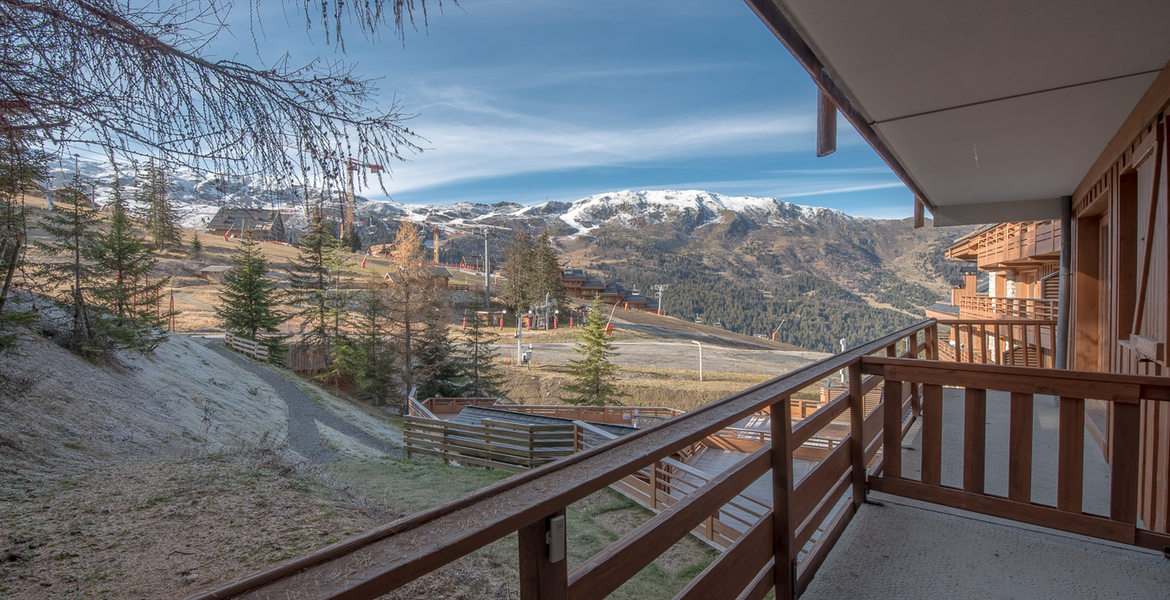 Appartement dans la résidence Le Yéti Skis aux pieds