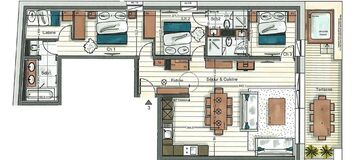 Apartamento en alquiler en Val d'isere