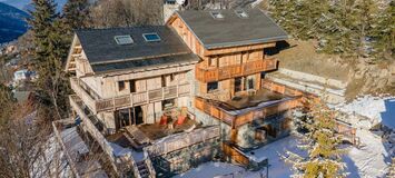 Le chalet situé sur la route de la Renarde 