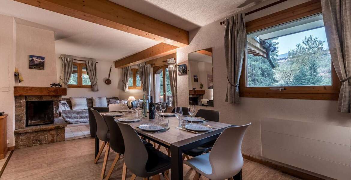 Duplex apartment for rental in Courchevel 1850