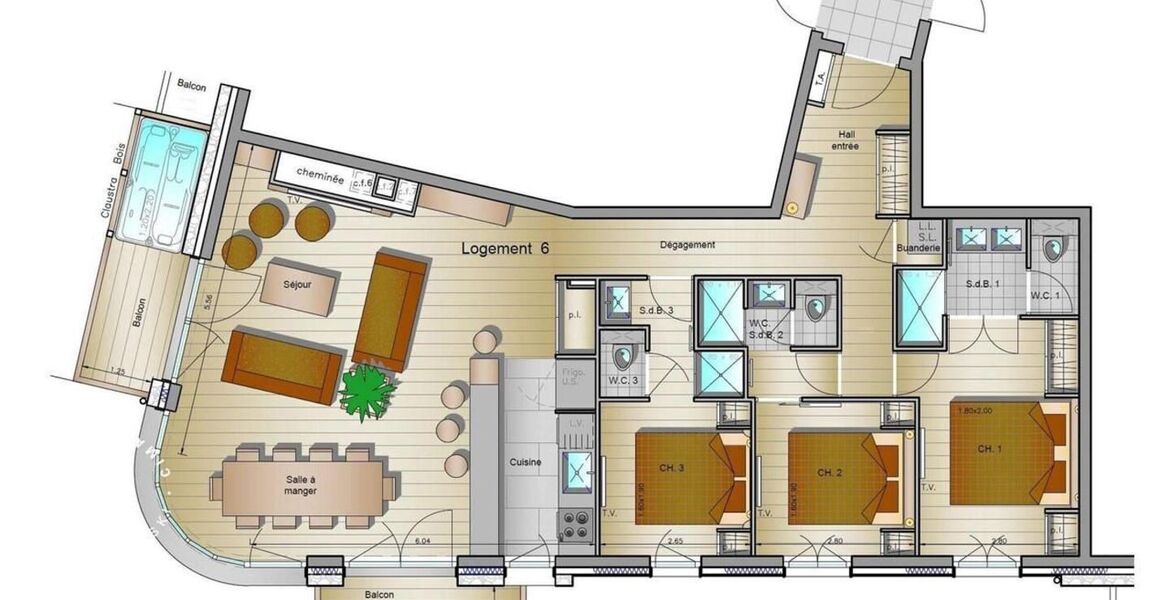 Apartamento en alquiler en Val d'isere