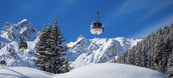 Courchevel 1850 direct access to a snow front 