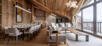 Luxe Penthouse avec accès skis aux pieds à Courchevel 1850