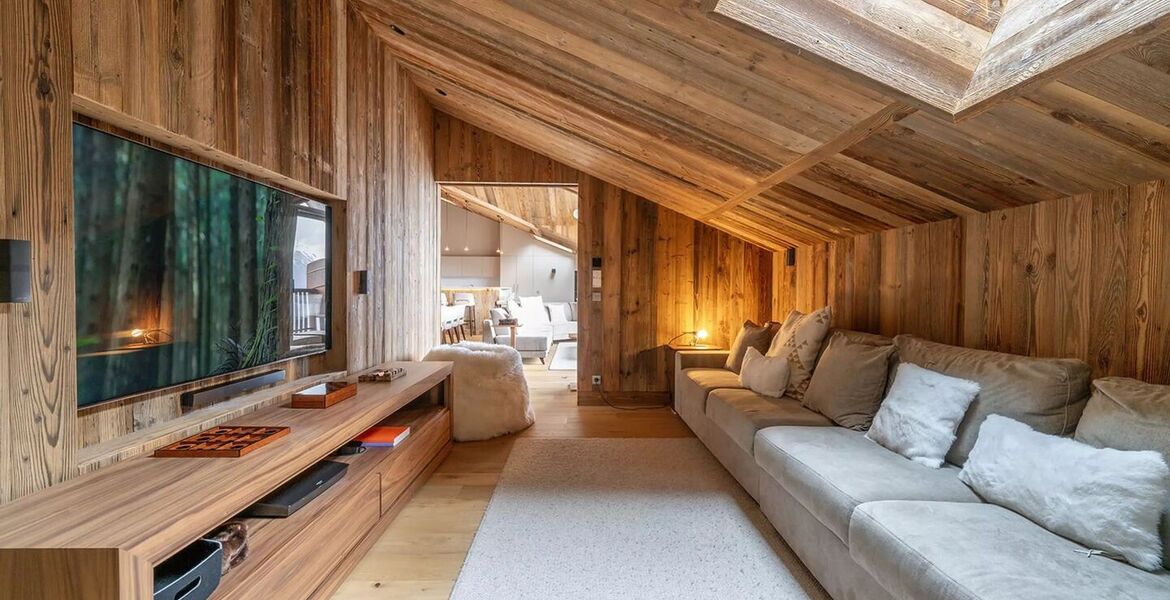 Luxe Penthouse avec accès skis aux pieds à Courchevel 1850