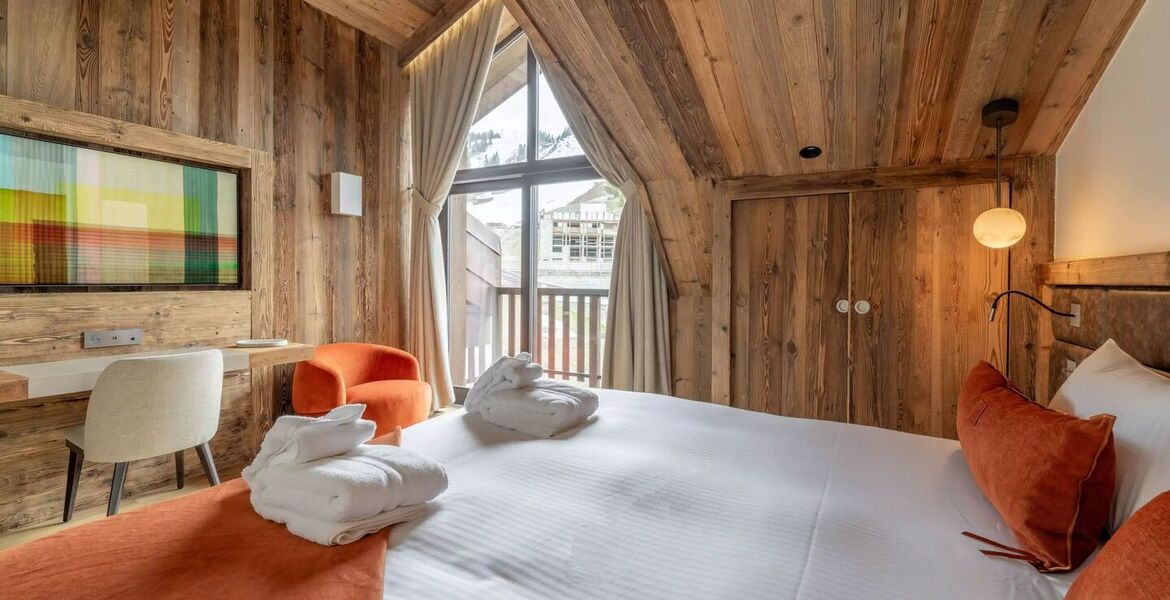 Luxe Penthouse avec accès skis aux pieds à Courchevel 1850