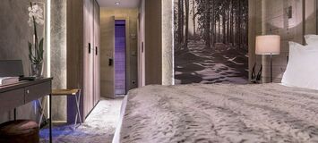 La suite de 130 m2 à Courchevel 1850 à louer avec 2 chambres