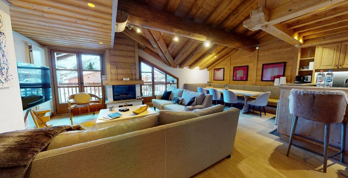 Loft à Val D'Isère dans une Résidence Appartement complet  