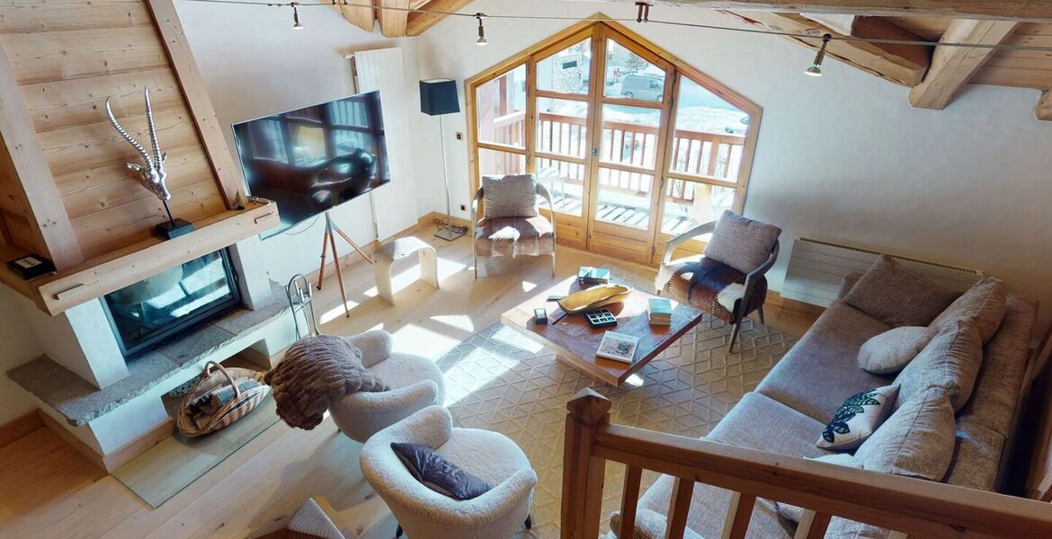 Apartamento dúplex en Val D'Isère dentro de una residencia  