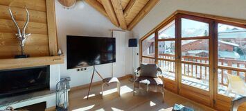 Apartamento dúplex en Val D'Isère dentro de una residencia  