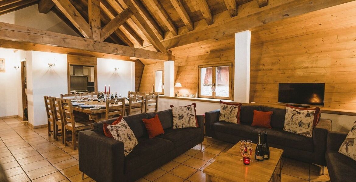 Chalet for rent in Meribel