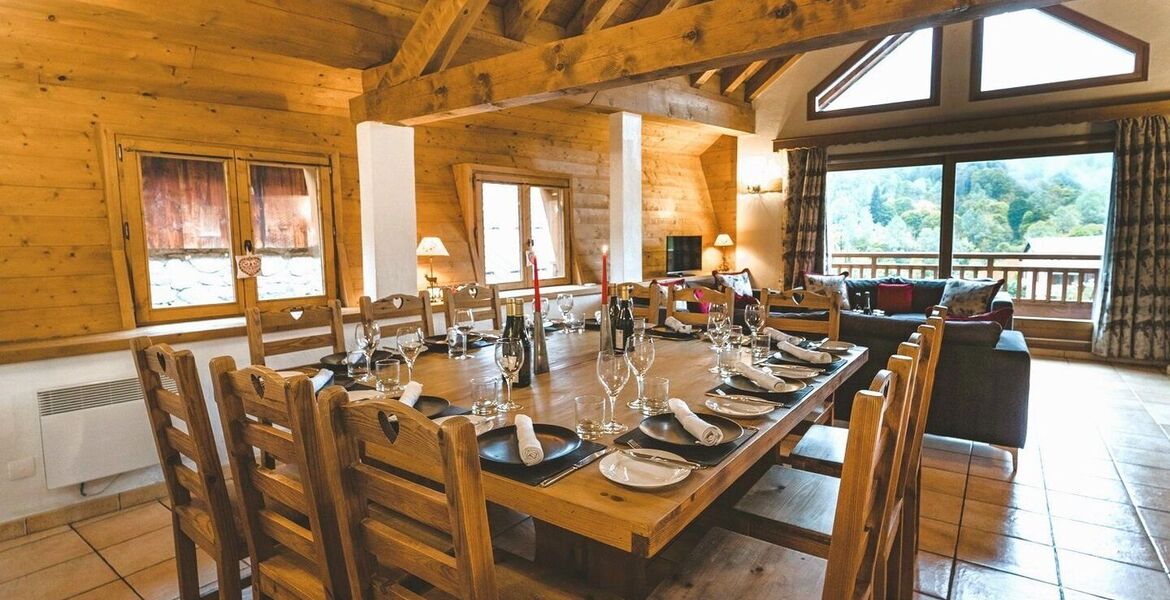 Chalet for rent in Meribel