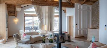 Triplex penthouse for rent in Val d'Isere