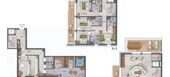 Triplex penthouse for rent in Val d'Isere
