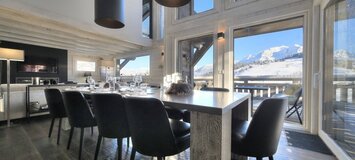 Chalet de lujo en Megève con  vistas al Mont Blanc