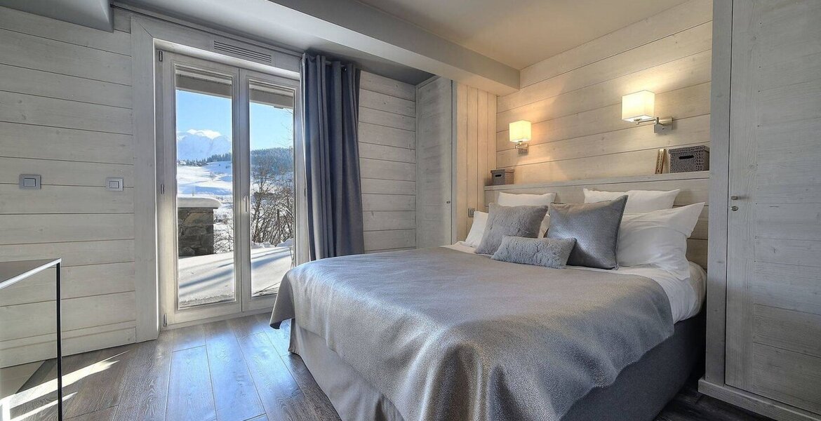 Chalet de lujo en Megève con  vistas al Mont Blanc