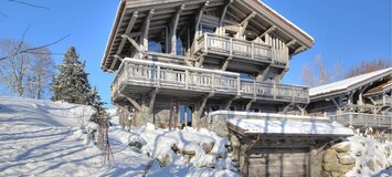 Chalet de luxe à Megève avec vue sur le Mont Blanc