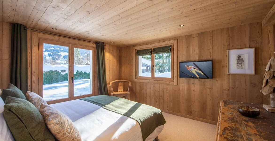 Chalet de luxe à Megève pour des vacances au ski