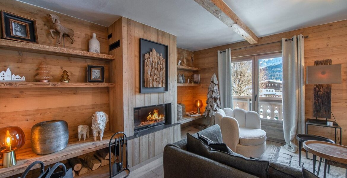 Chalet de luxe à Megève pour des vacances au ski