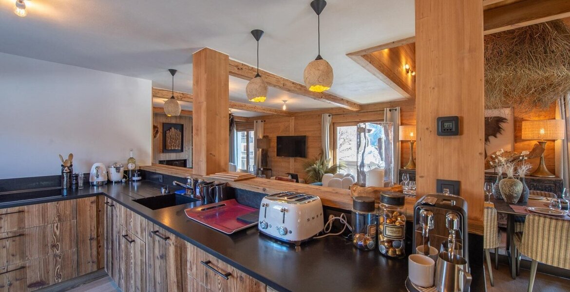 Chalet de luxe à Megève pour des vacances au ski