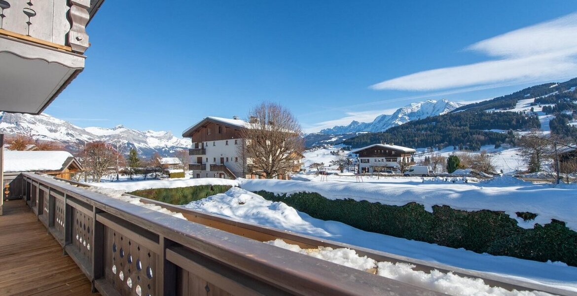 Chalet de luxe à Megève pour des vacances au ski