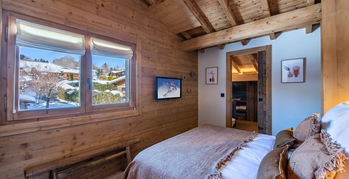 Chalet de luxe à Megève pour des vacances au ski