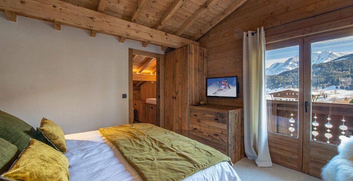 Chalet de luxe à Megève pour des vacances au ski