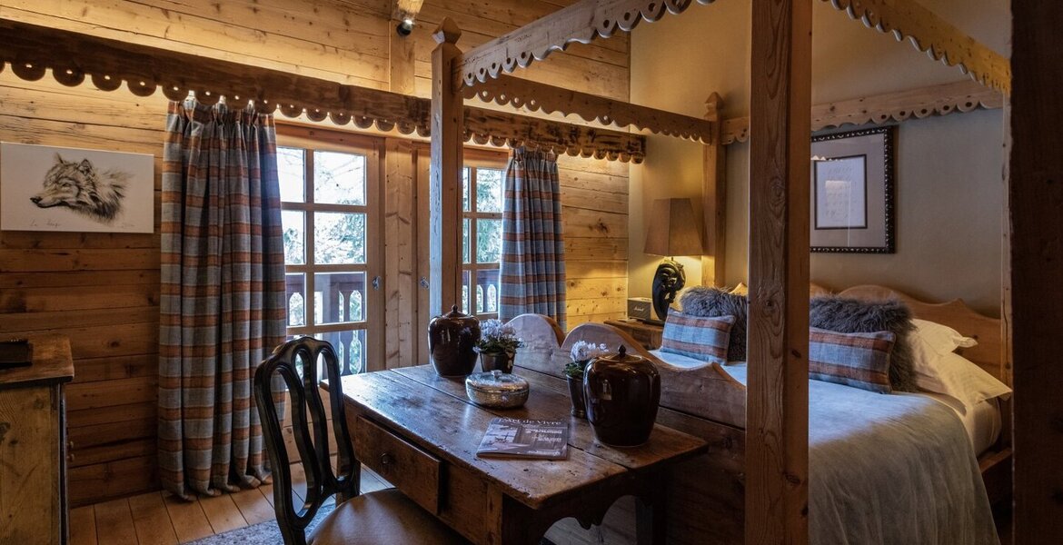 Chalet de lujo en Megève con baño nórdico y sauna