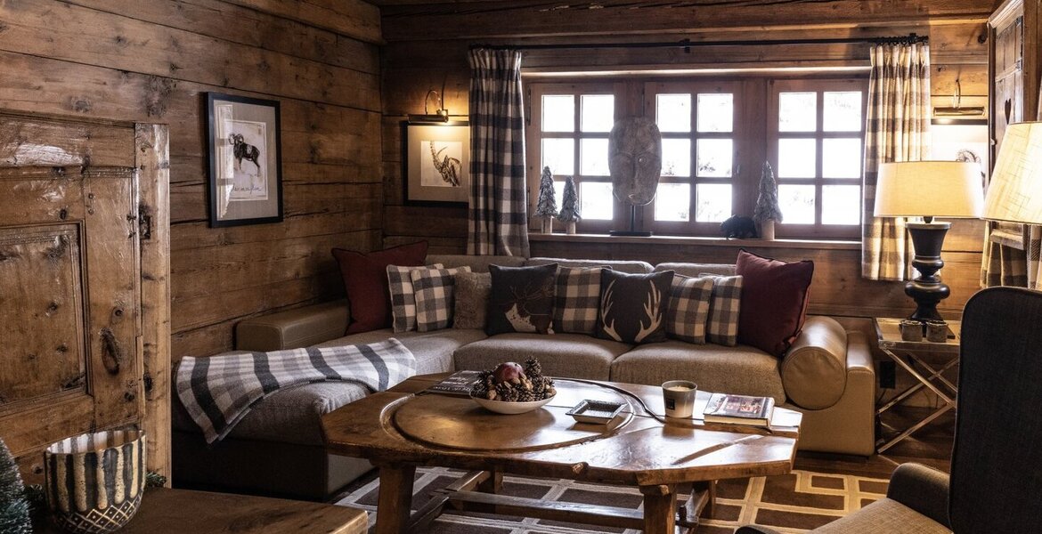 Chalet de lujo en Megève con baño nórdico y sauna