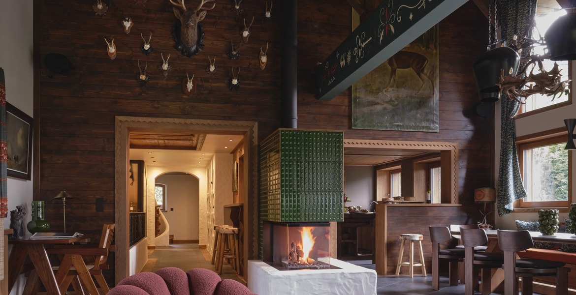 Chalet de lujo en Megève con servicio de 5 estrellas