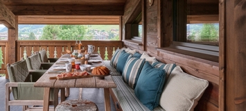 Chalet de lujo en Megève con servicio de 5 estrellas