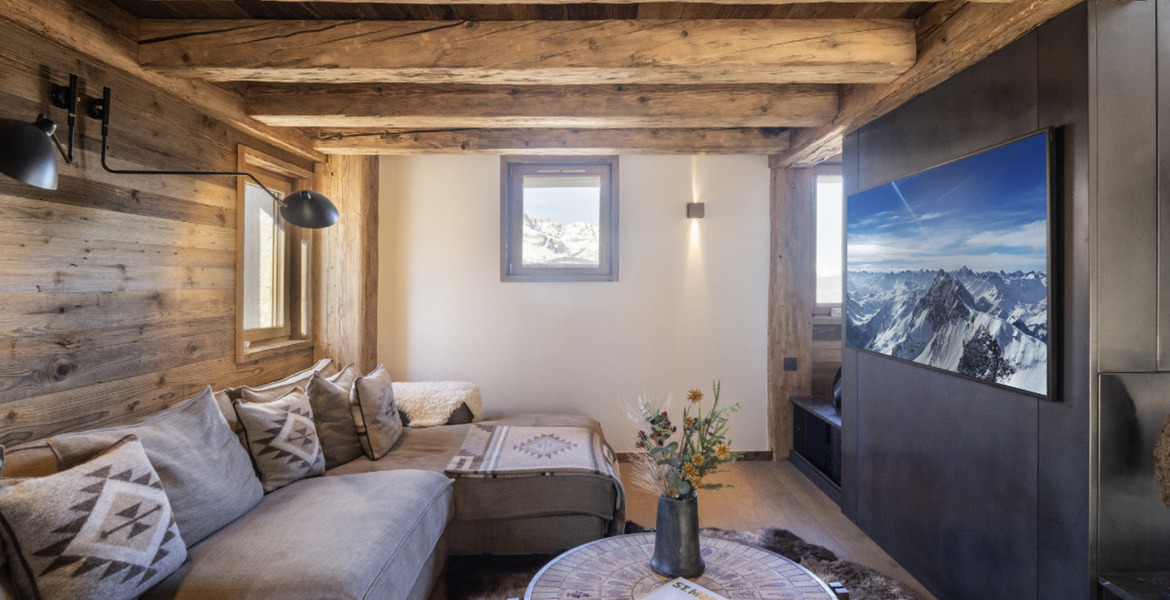 Chalet de luxe à Megève avec piscine et spa