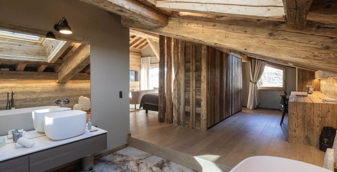 Chalet de lujo en Megève con piscina y spa