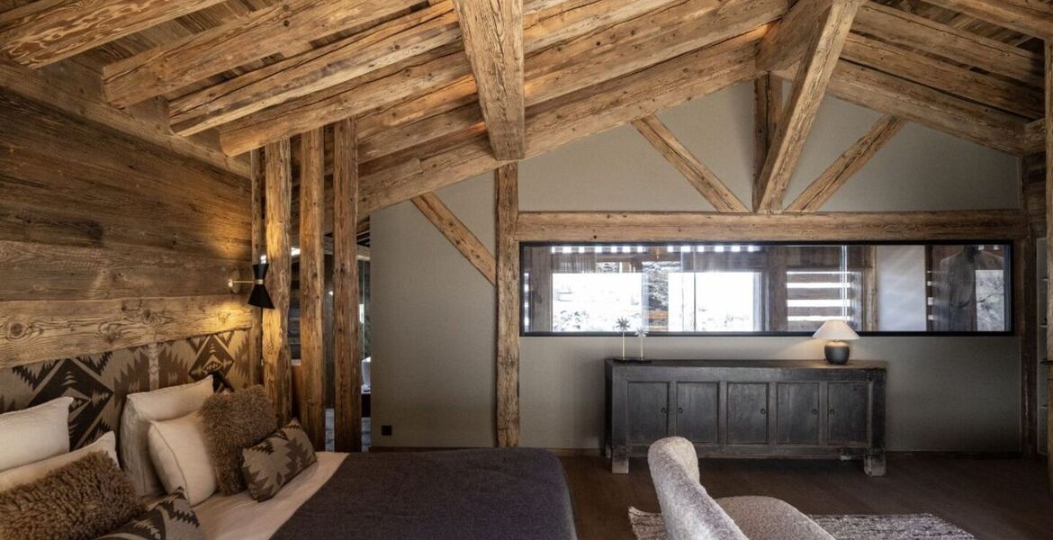 Chalet de luxe à Megève avec piscine et spa