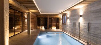 Chalet de lujo en Megève con piscina y spa