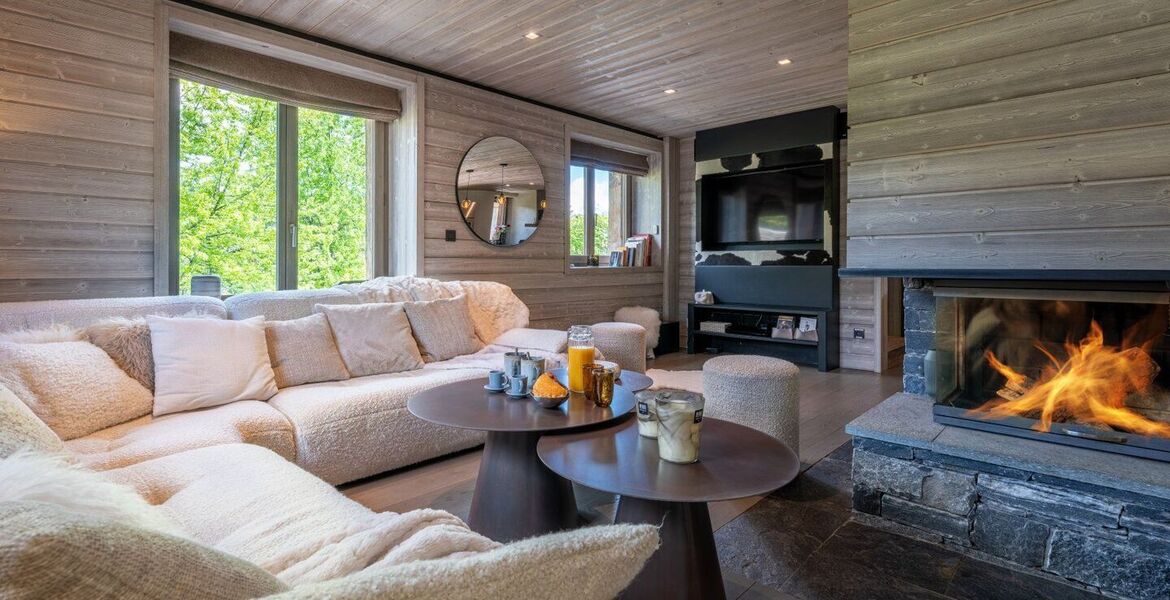 Chalet de luxe à louer à Megève