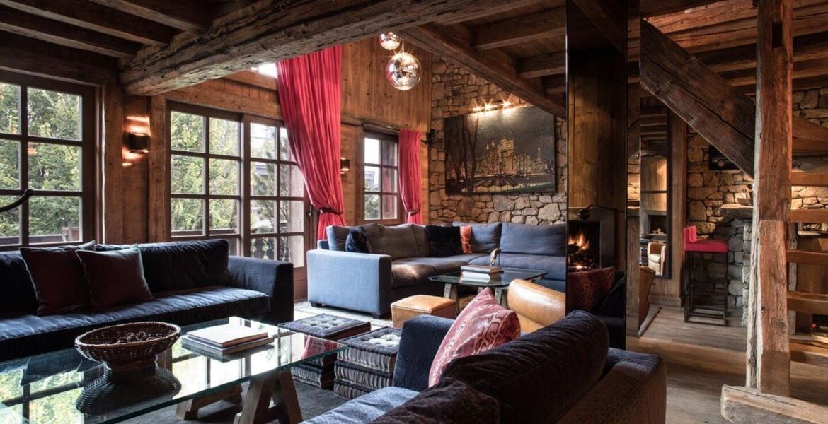 Chalet de charme au cœur du village de Megève