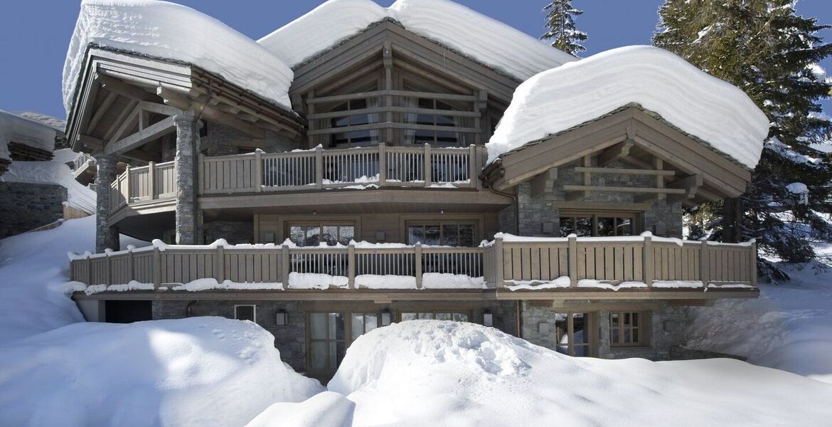 Chalet de lujo en Courchevel 1850 con vistas panorámicas