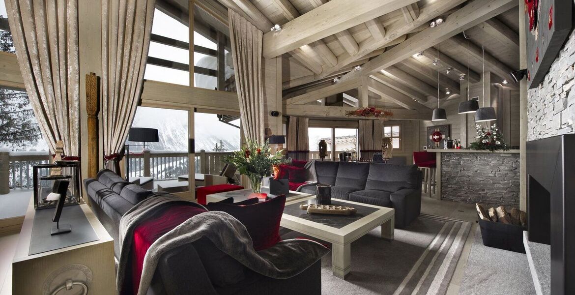Chalet de lujo en Courchevel 1850 con vistas panorámicas