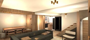 Apartamento de lujo en Courchevel con terraza