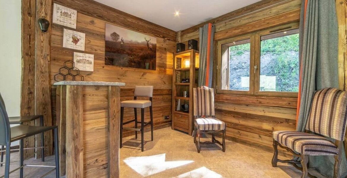 Chalet de luxe à Méribel avec vue imprenable et jacuzzi