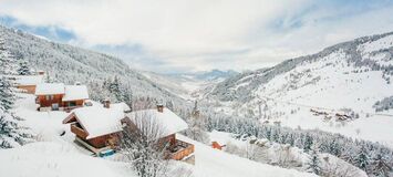 Charmant chalet de ski à Mottaret avec vue imprenable