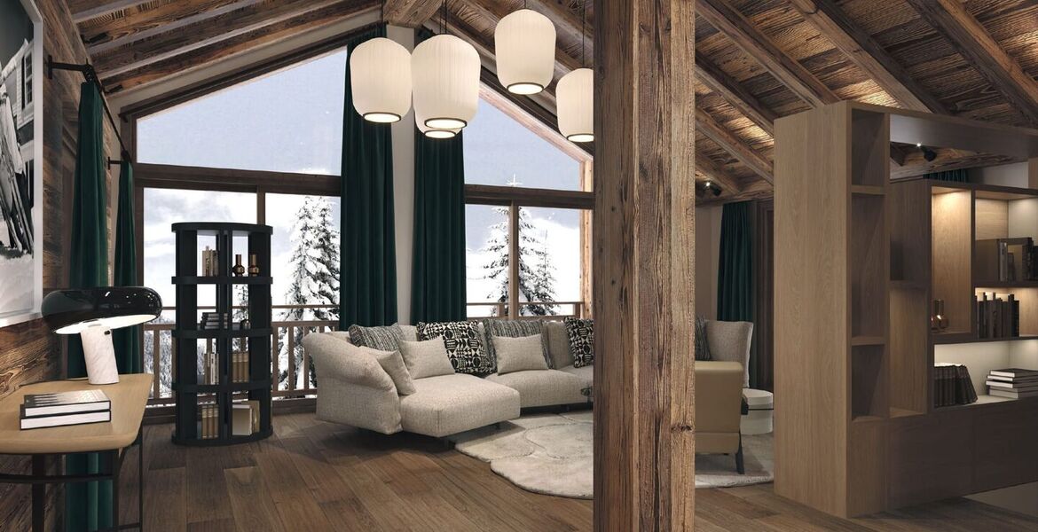 Duplex en attique à MERIBEL