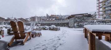 Apartamento de lujo en Courchevel con terraza