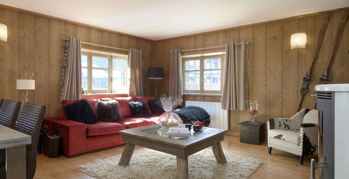 Appartement spacieux de 3 chambres à Courchevel 1650