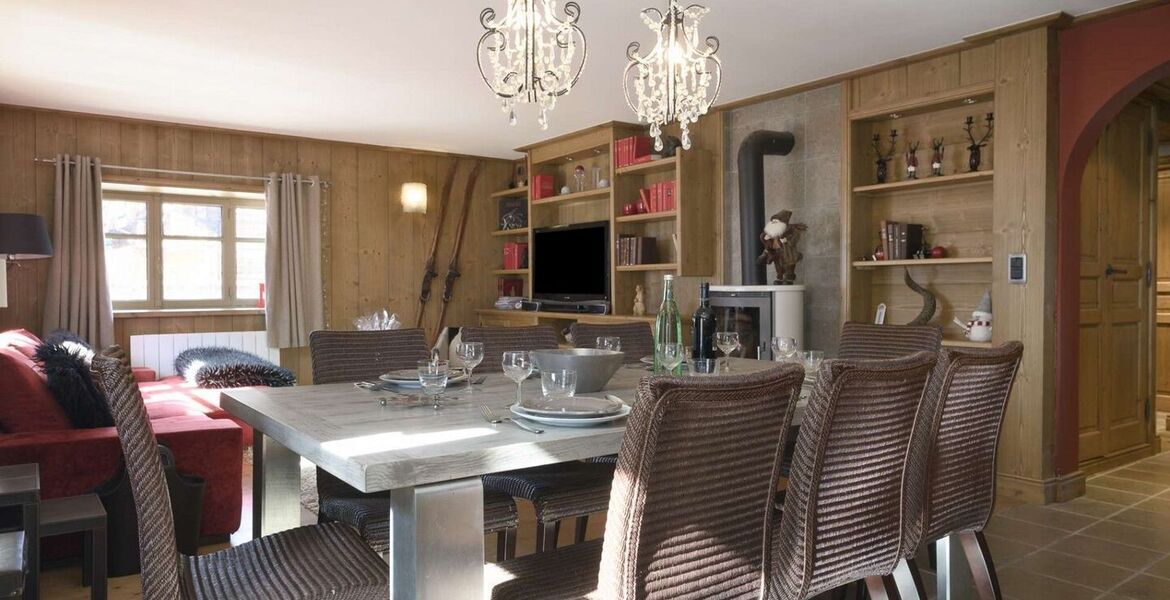 Appartement spacieux de 3 chambres à Courchevel 1650