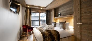 The penthouse in Courchevel 1650 Moriond, located on the 5th